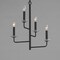 Maxim Lighting Madeira 4-Light Chandelier, Anthracite 12324TCAR - alternate 2